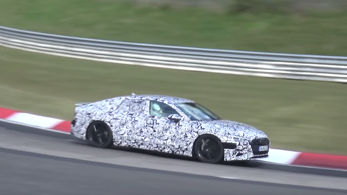 Watch the 2019 Audi S7 Get Thrashed at the Nurburgring