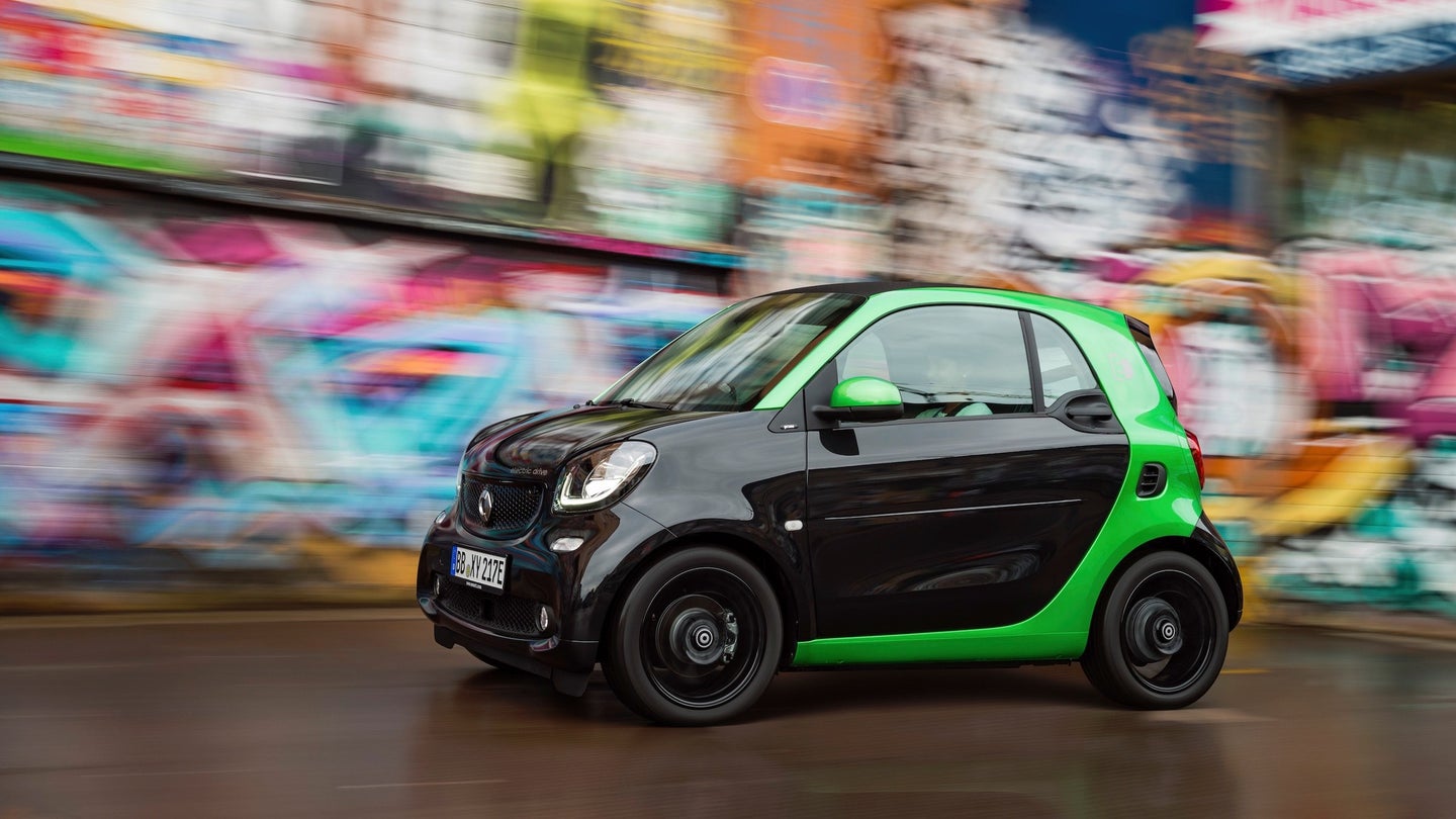 2017 Smart Electric Drive Starts at $24,550