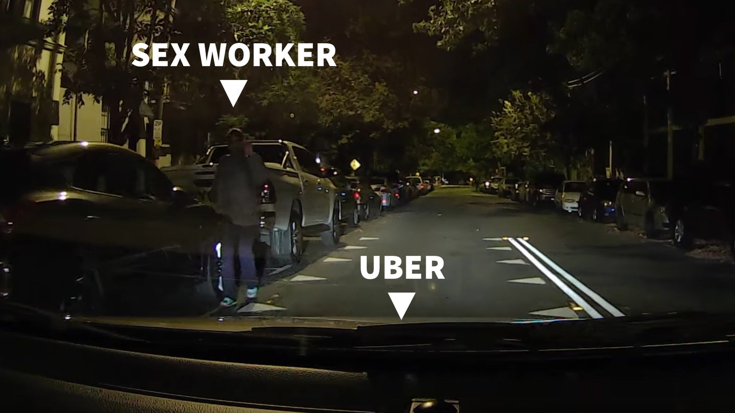 Watch the Awkward Moment an Uber Driver Accidentally Picks Up a Sex Worker