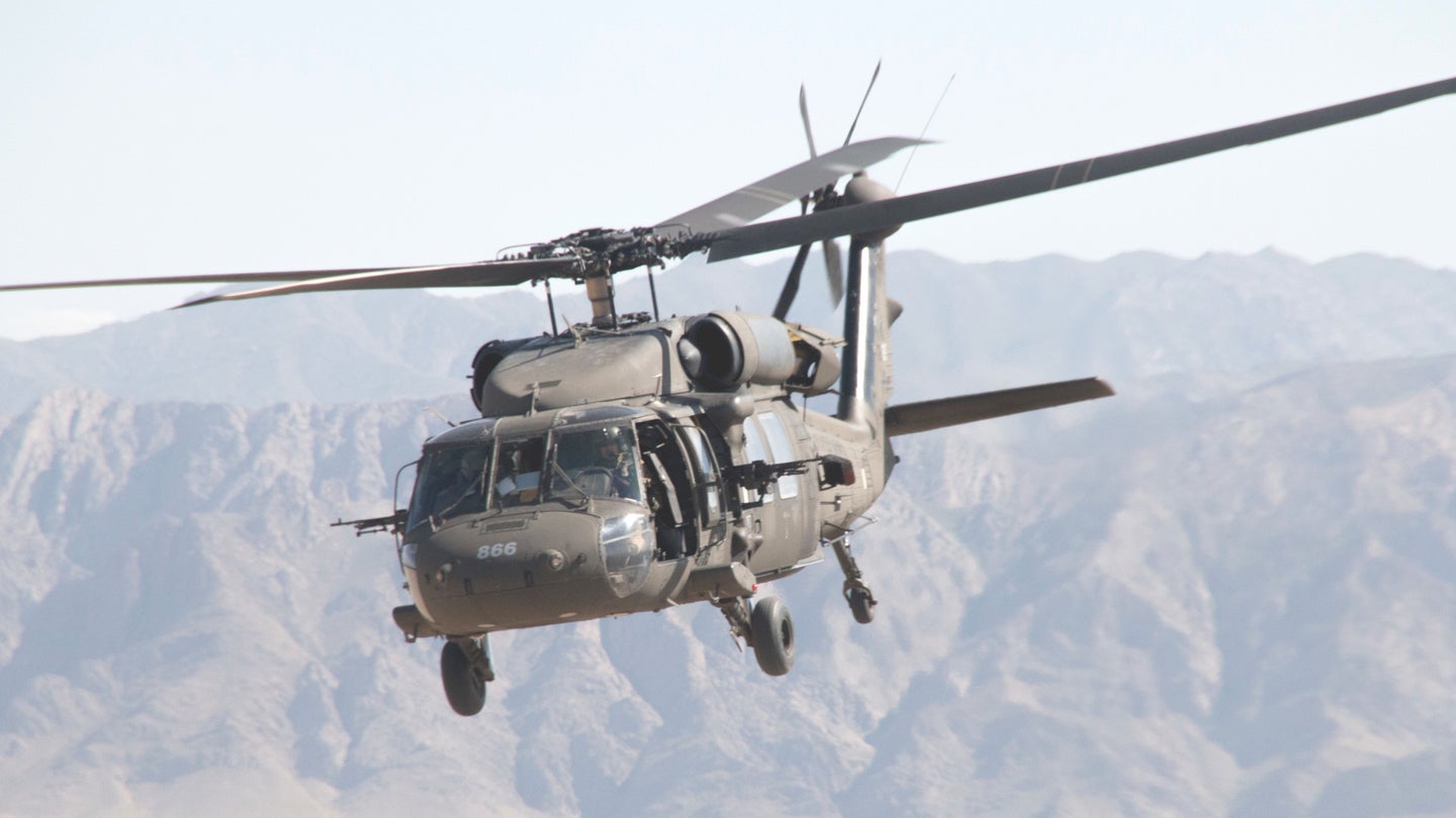 The US Plan to Give Afghanistan a Fleet of Black Hawks Is Deeply Flawed
