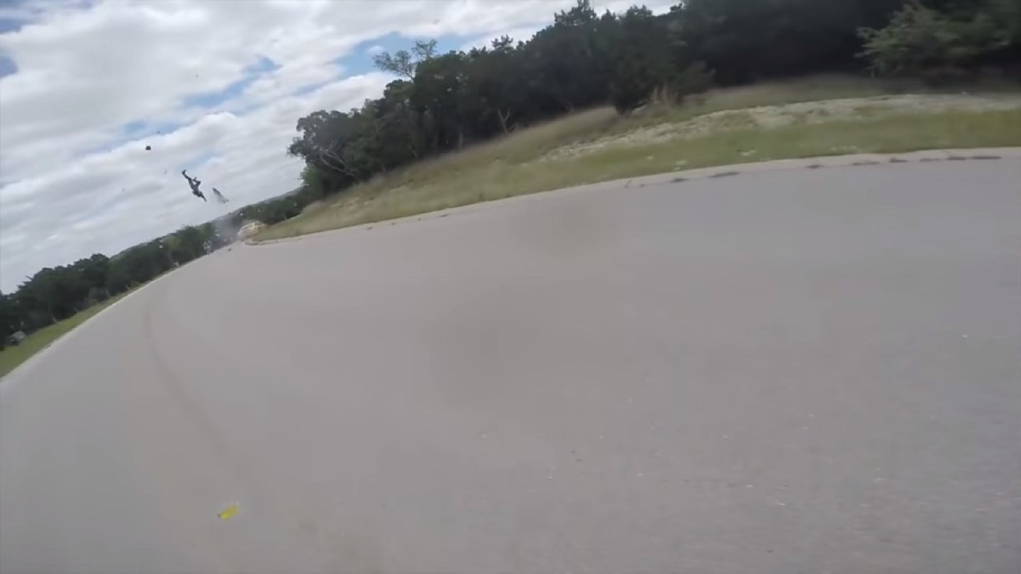 When a Spirited Ride on a Motorcycle Goes Very Bad