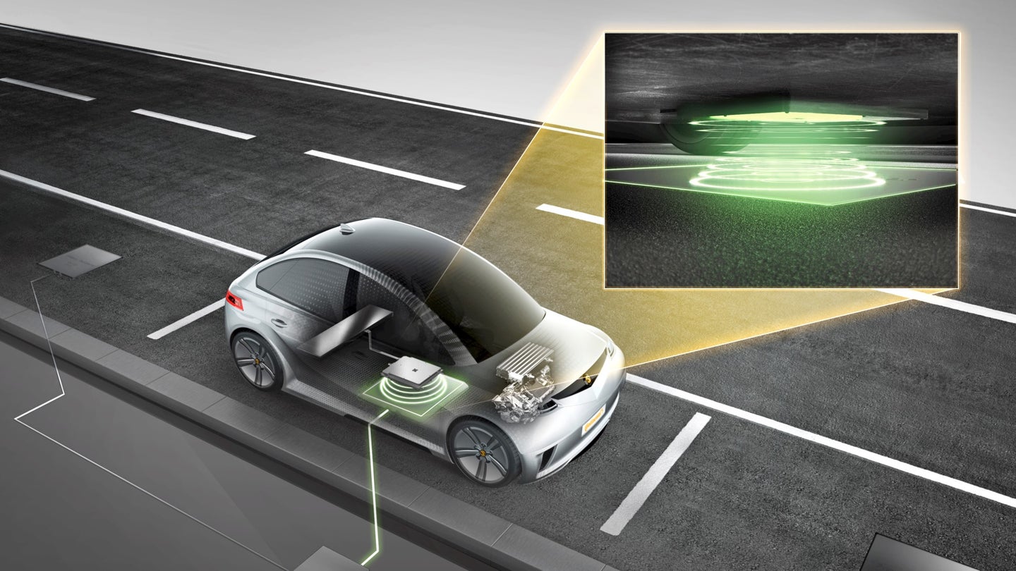 Continental Reveals Automated Wireless Charging System for Electric Cars