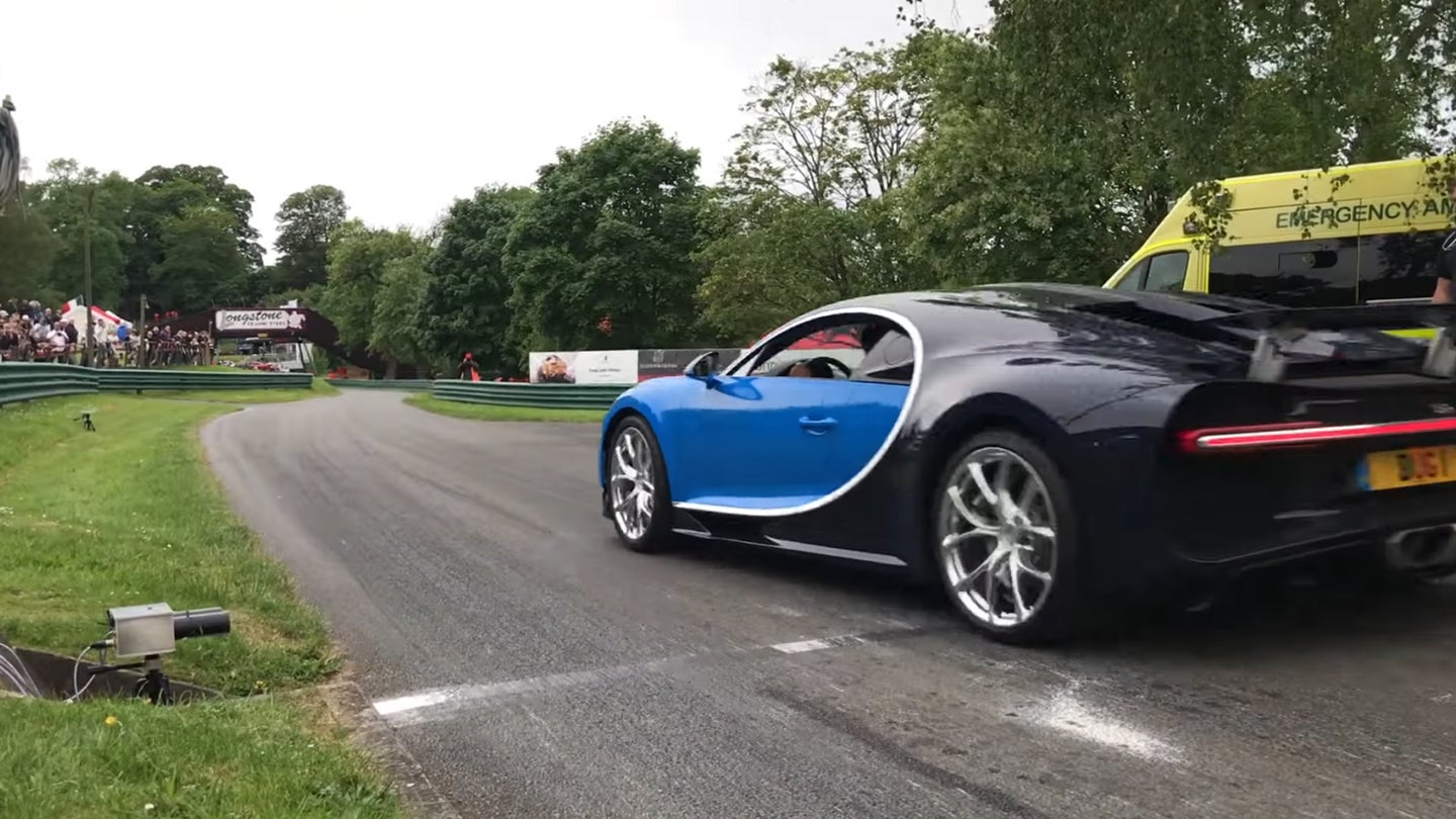 This Bugatti Chiron’s Hill Climb is Pure Turbo Spool