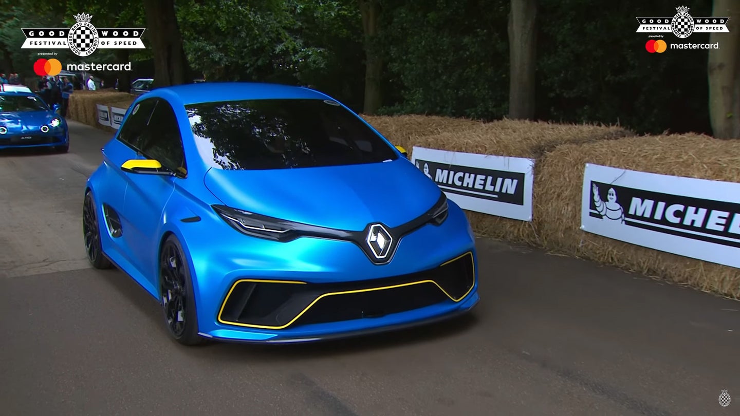 Watch Three Rare Electric Cars Do Their Thing at Goodwood