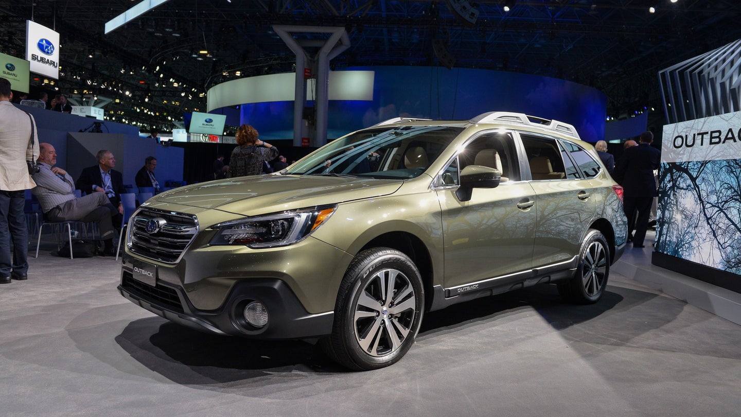 2018 Subaru Outback Starts at $25,895, Legacy Comes in at $22,195