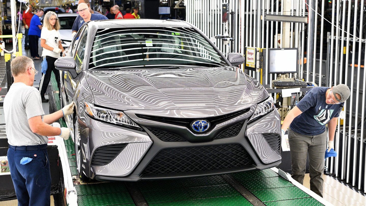 Toyota Reminds Kentucky Plant That It’d Be Cheaper to Make the Camry in Japan