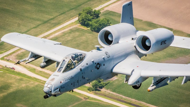 Now The USAF Wants to Cut A-10 Squadrons and Stop Re-Winging The Fleet