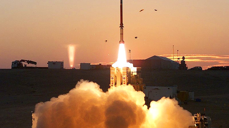 Israel Is Testing An Air-To-Air Variant Of Its Dolphin-Nosed Stunner Missile