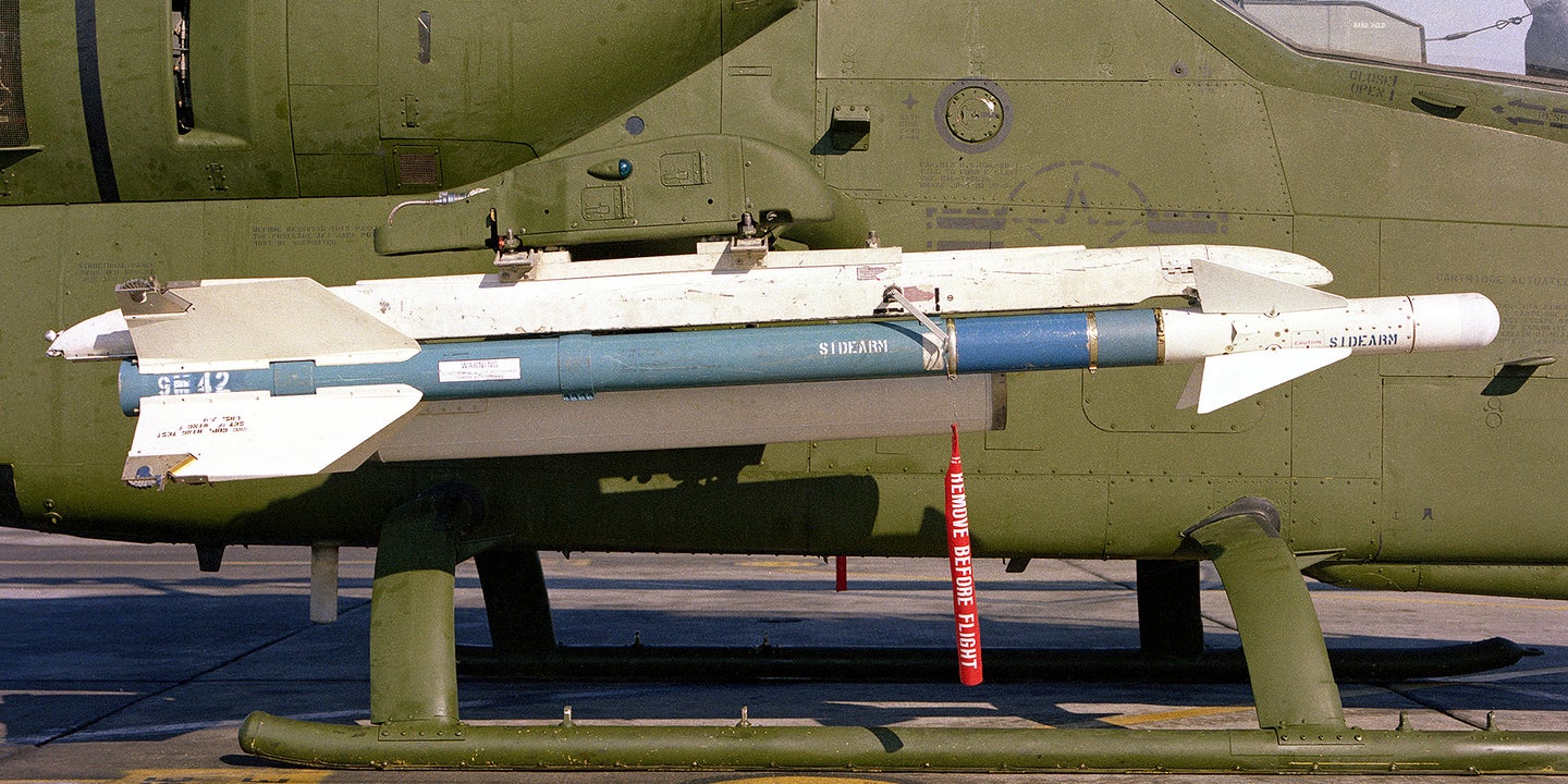 The AGM-122 &#8220;Sidearm&#8221; Came To Be From A Novel Missile Recycling Scheme