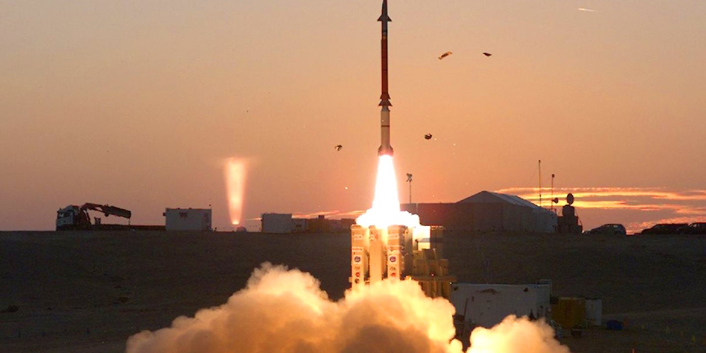 Israel Is Testing An Air-To-Air Variant Of Its Dolphin-Nosed Stunner Missile