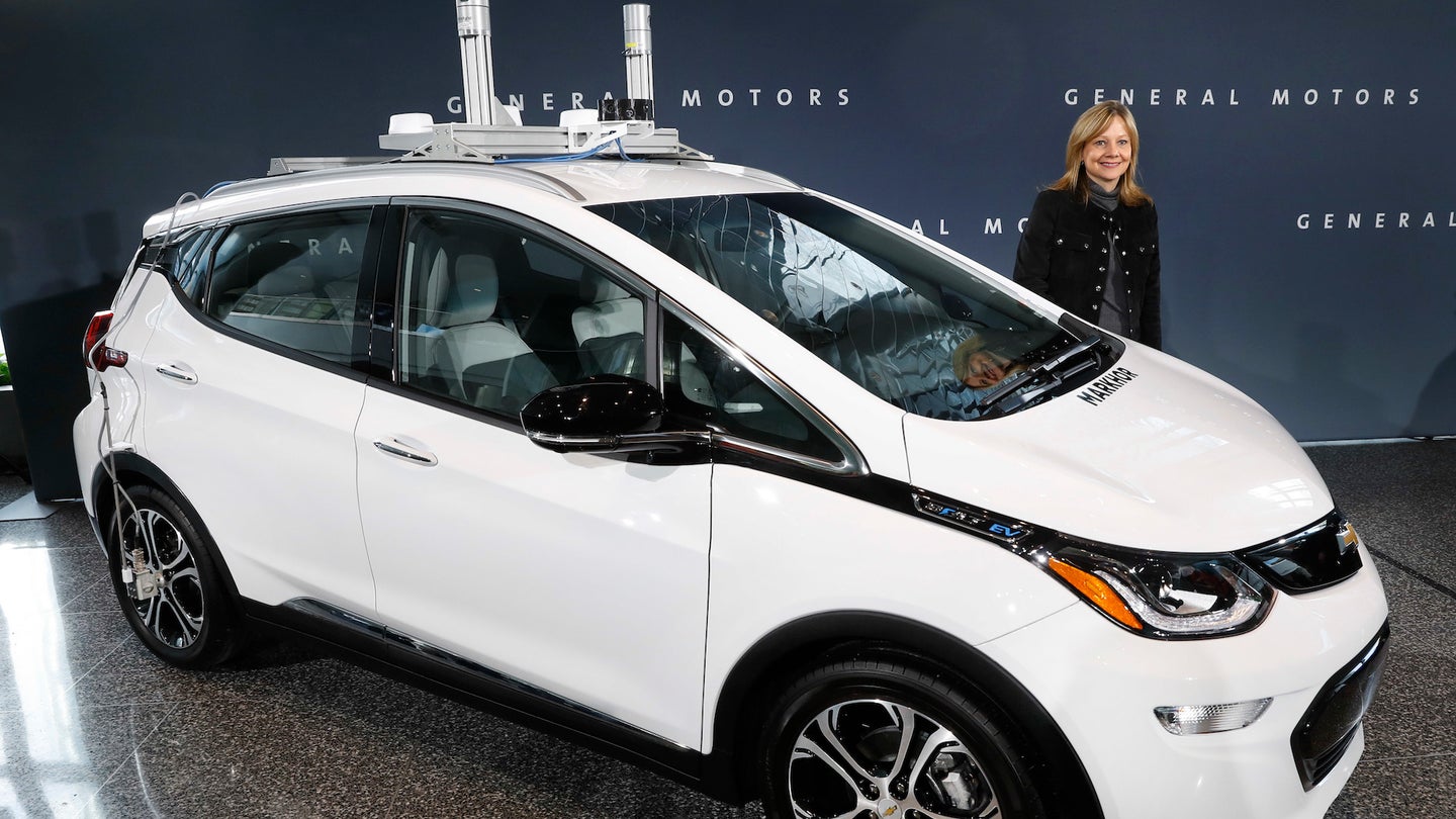 A Self-Driving Chevy Bolt and a Bicyclist Collided in San Francisco
