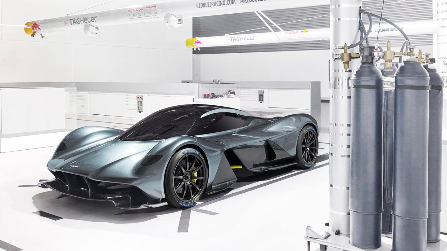 The Aston Martin Valkyrie Will Have 1,130 Horsepower, Report Says