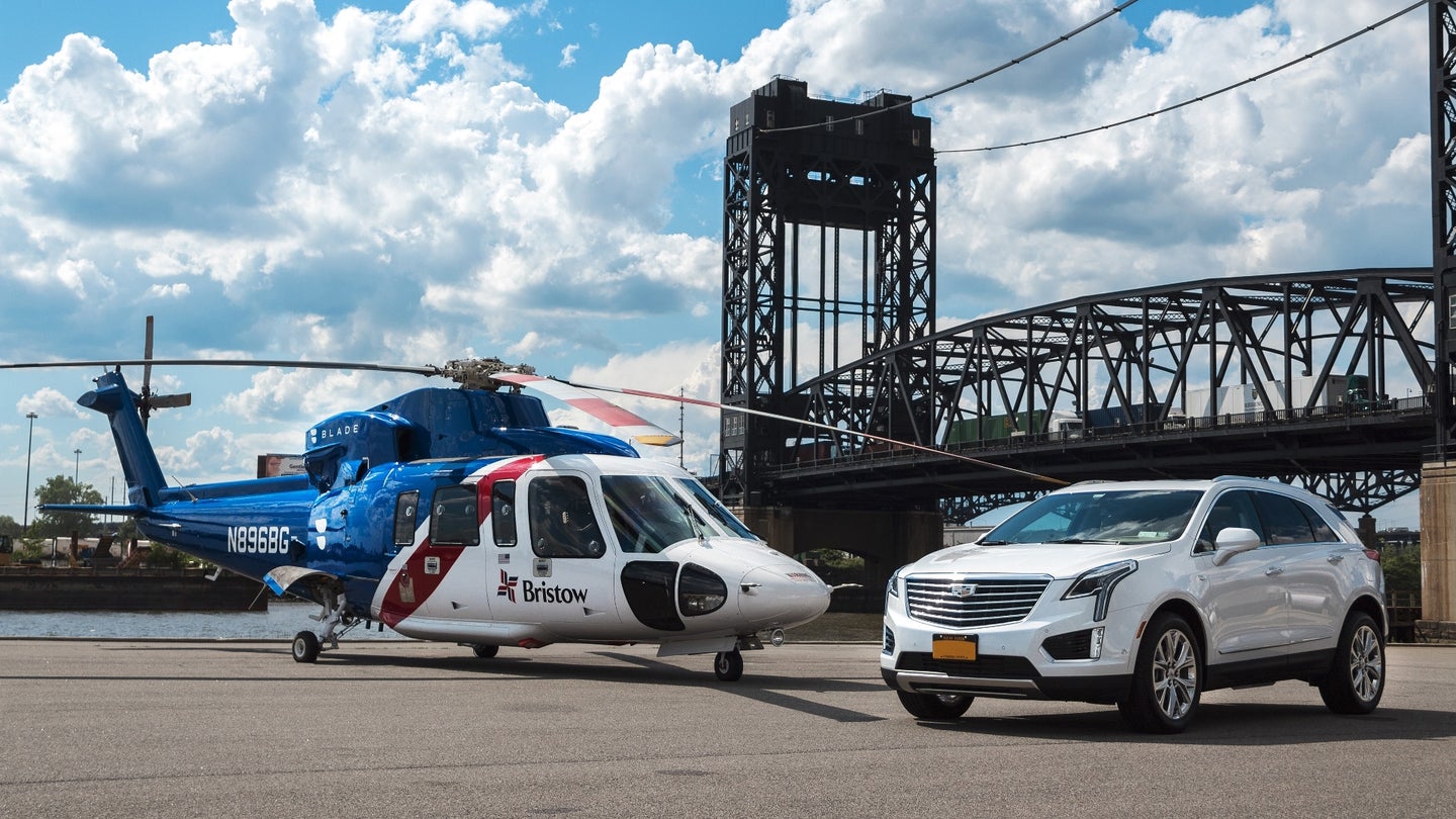 Cadillac Is Providing Free Helicopter Rides to the Hamptons