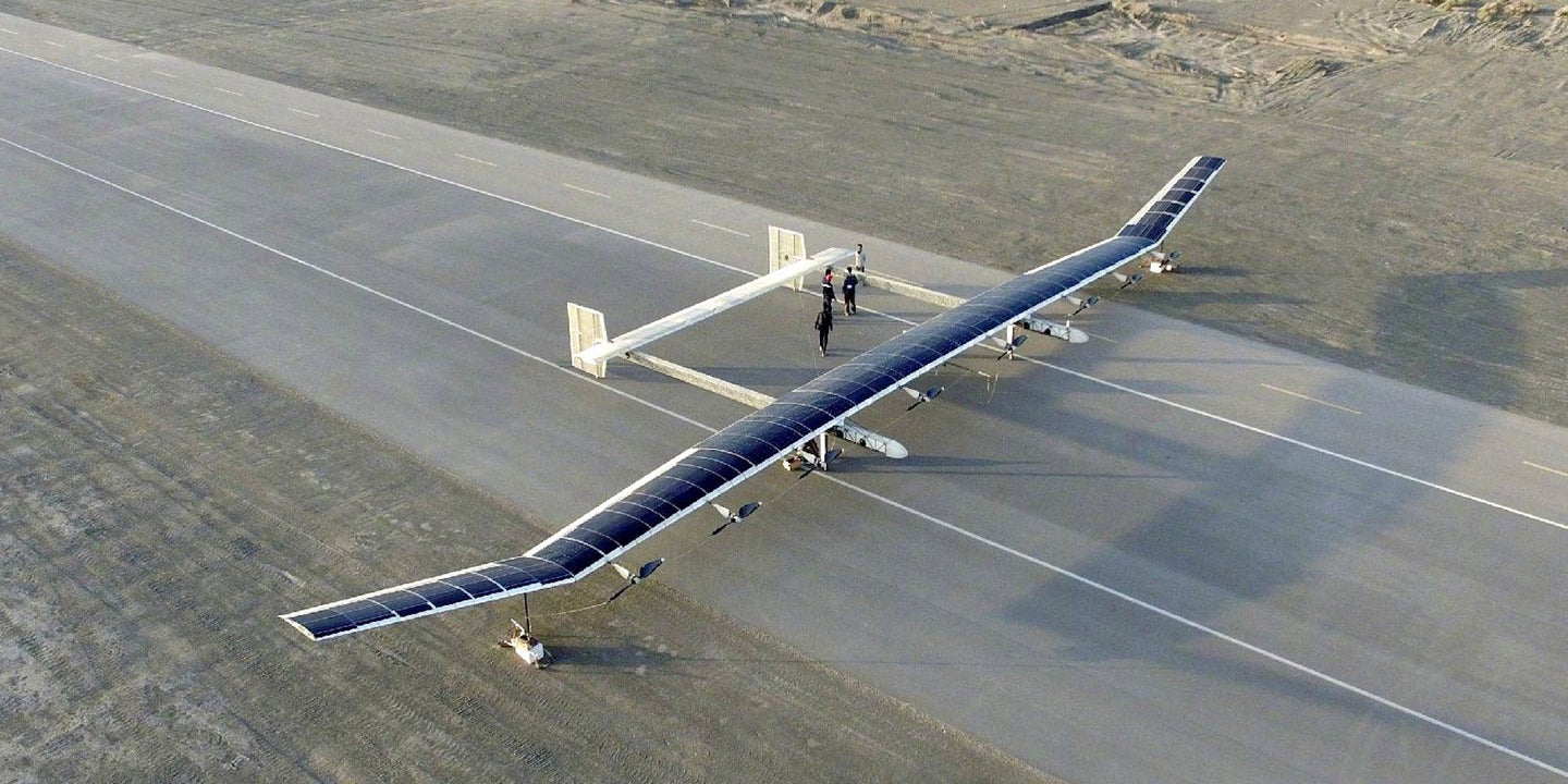 China&#8217;s New Solar-Powered Drone Sets Domestic Altitude Record