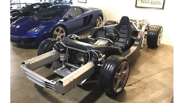Buy This Ultra-Rare McLaren MP4-12C Rolling Chassis For $80,000