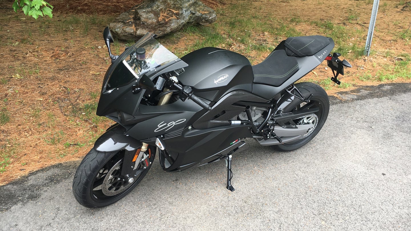The Energica Ego Electric Bike Reminds Us How Fun Electricity Can Be