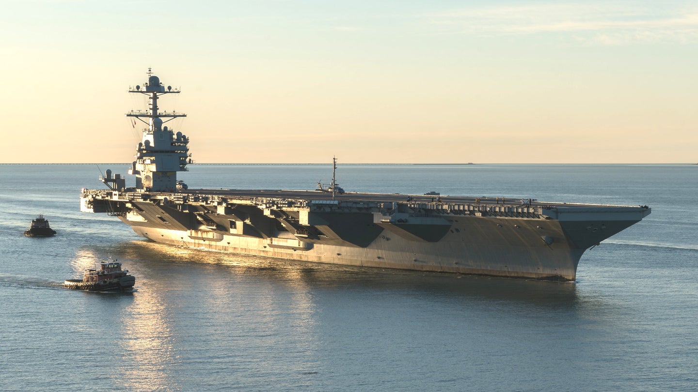 The US Navy&#8217;s Newly Delivered Supercarrier Still Needs a Ton of Work