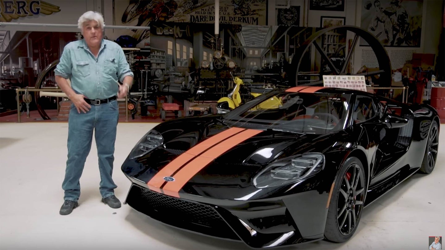 Jay Leno Is the Proud New Owner of a 2017 Ford GT