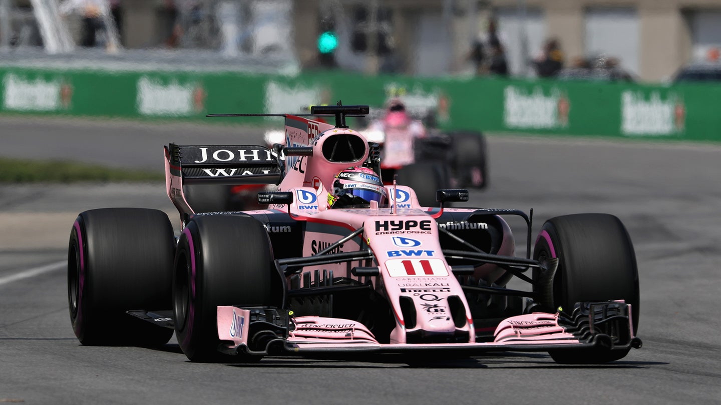 Perez Ignored Orders from Force India to Let Ocon Pass at Canadian Grand Prix