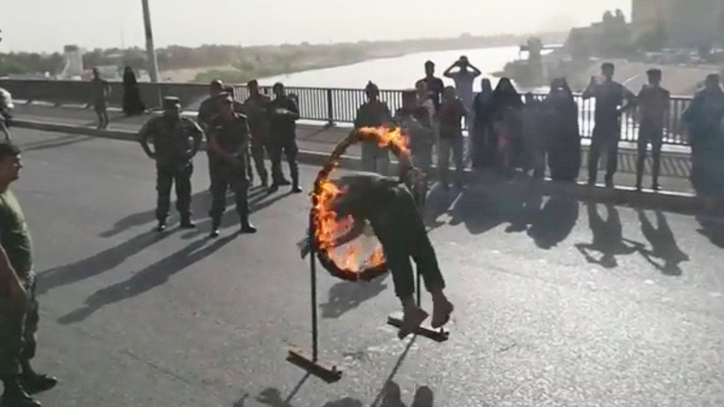 This Disturbing Iraqi Special Forces Demo Is Like A Cheer Tryout From Hell