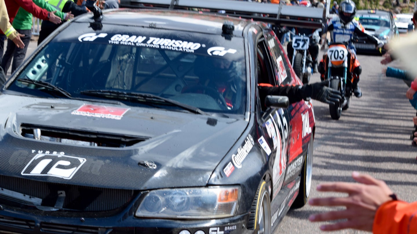 Why a 600-HP Mitsubishi Evo Was One of the Slowest Cars at the Pikes Peak Hill Climb