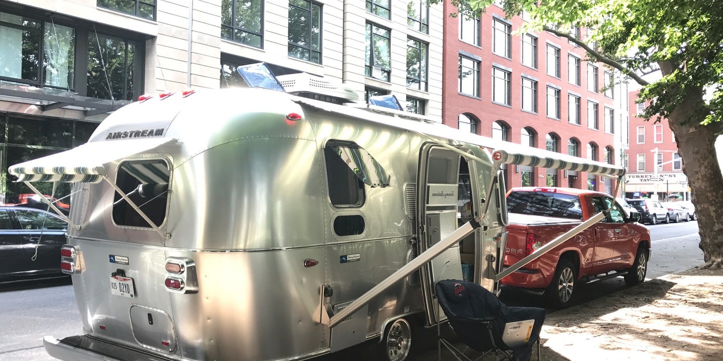 How to Parallel Park an Airstream Trailer in Brooklyn