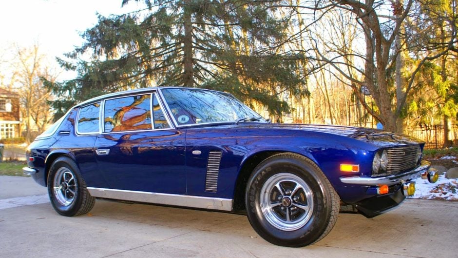 There’s an Imported Jensen Interceptor at Auction