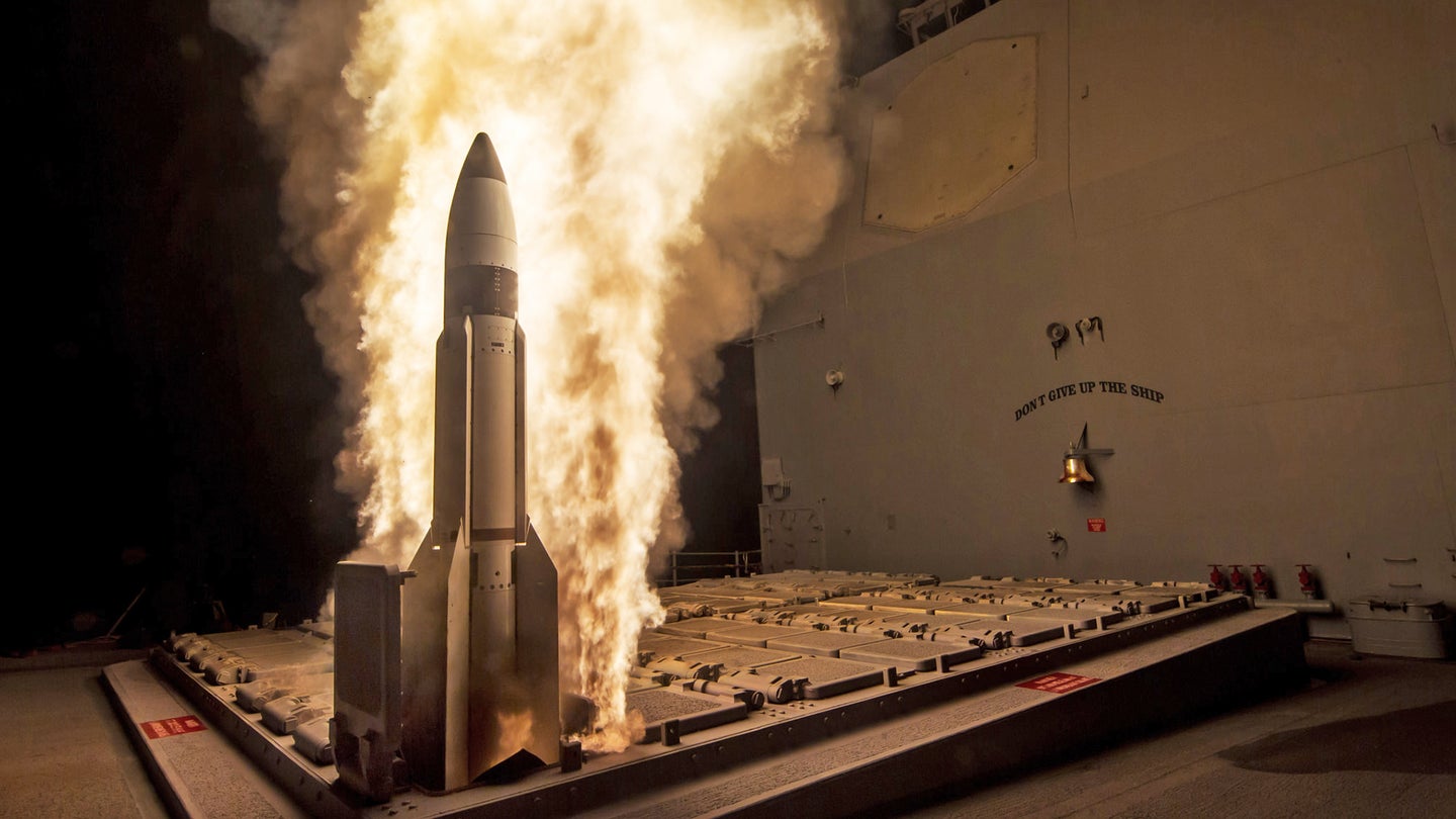 Navy&#8217;s New SM-3 Block IIA Ballistic Missile Interceptor Fails In Live Test