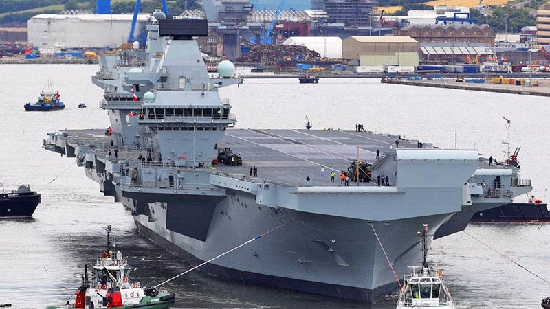 All You Need To Know About The Royal Navy’s New Carrier And Its Maiden Voyage