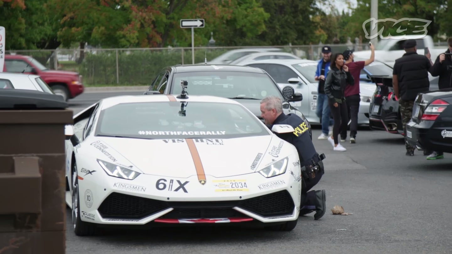 Watch The Most Canadian Lamborghini Owner Ever Get Pulled Over
