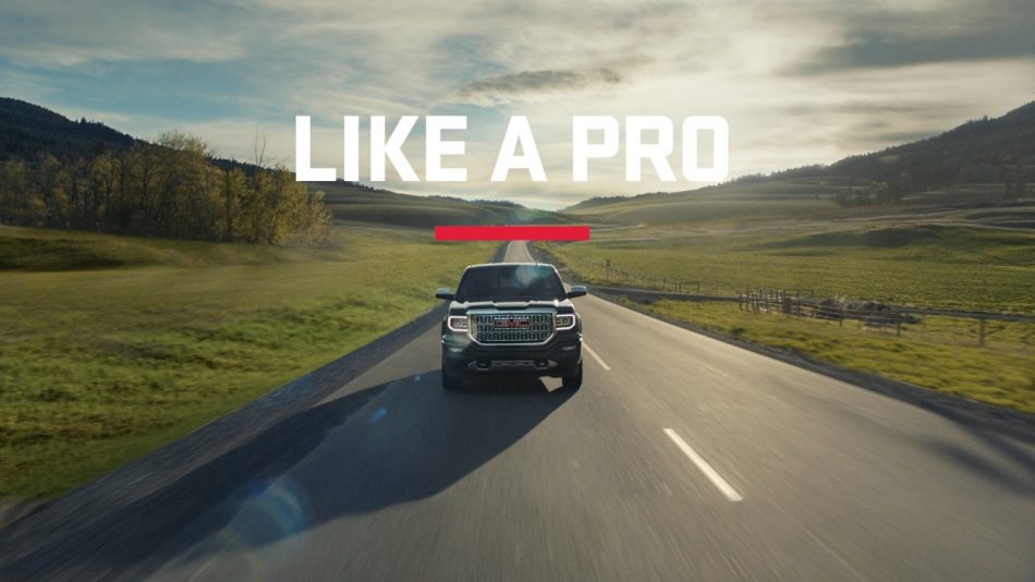 GMC Running New Ad Campaign With &#8216;Like a Pro&#8217; Tagline