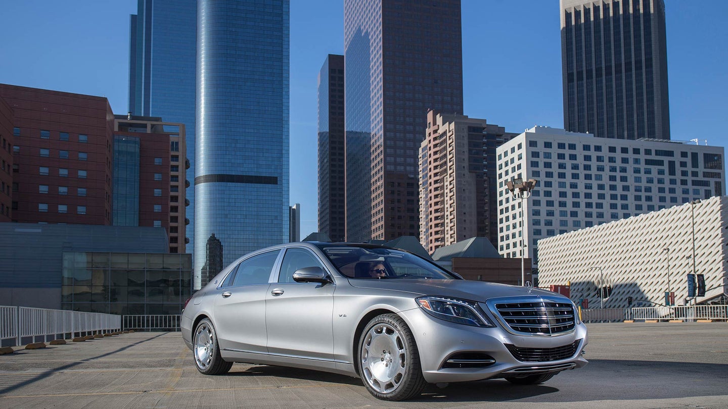 Mercedes-Benz Expected to Drop an AMG V12 in the 2018 Maybach S650