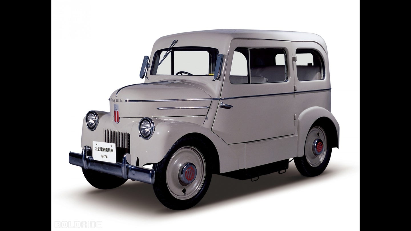 Nissan Remembers One of Its First Electric Cars The Drive