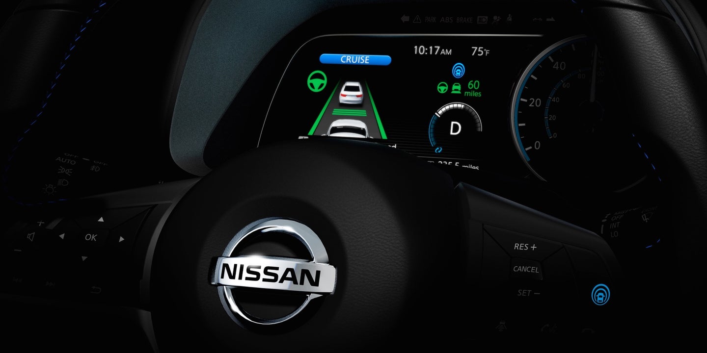 2018 Nissan Leaf Will Be Able to Drive Itself in Stop-and-Go Traffic