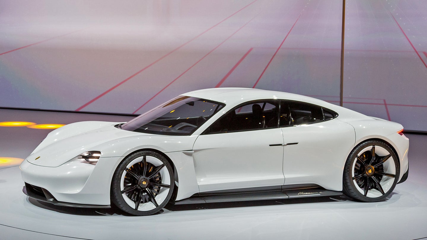 the fully electric porsche mission e will arrive in 2019