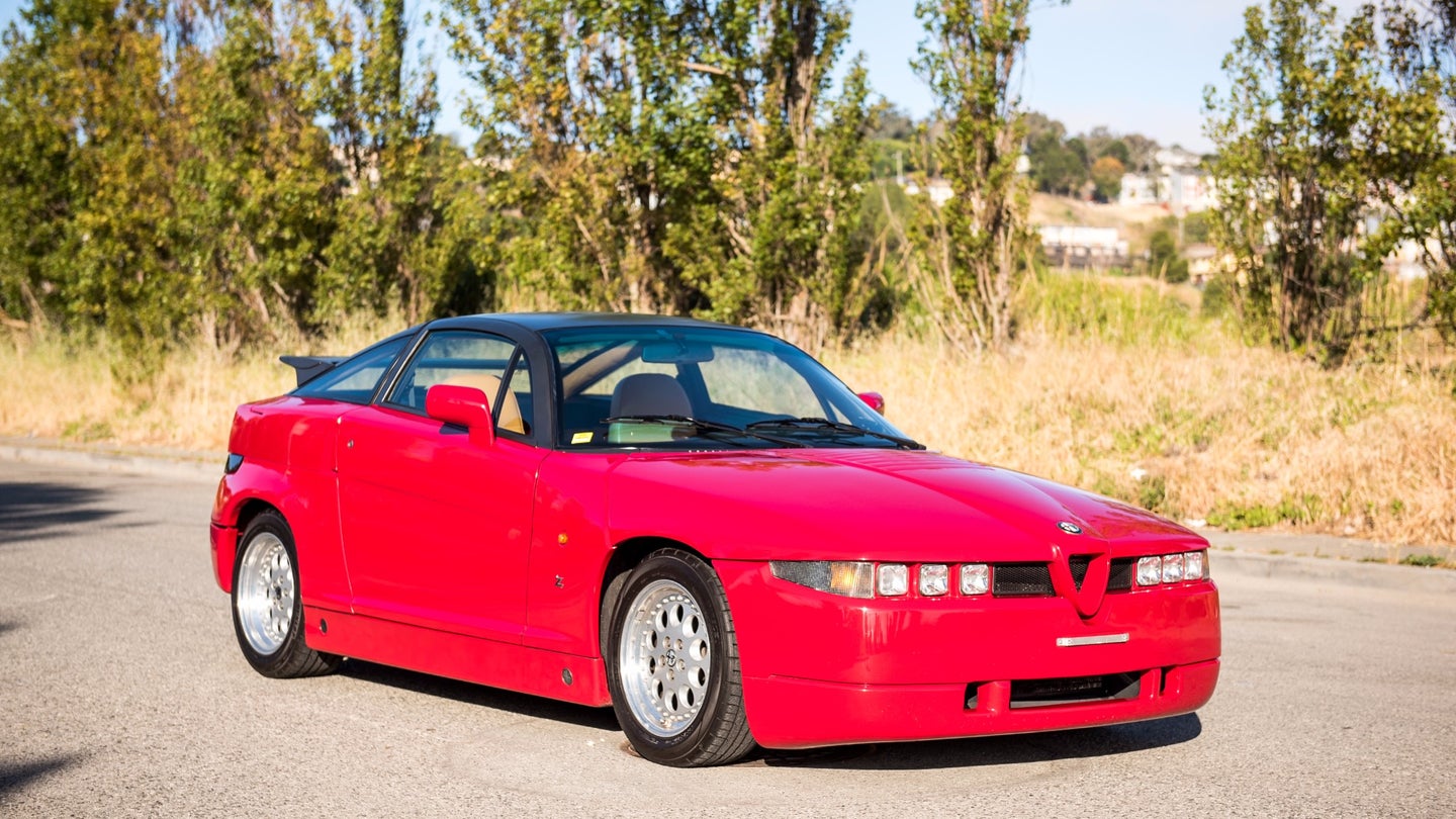 No, This Super-Rare, Super-Weird Alfa Romeo SZ Is Not a Kit Car