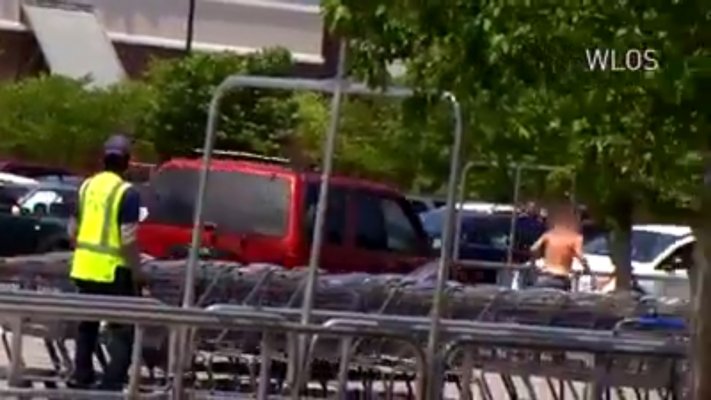 Watch A Pregnant Woman Run Over Would-Be Thief in a Walmart Parking Lot