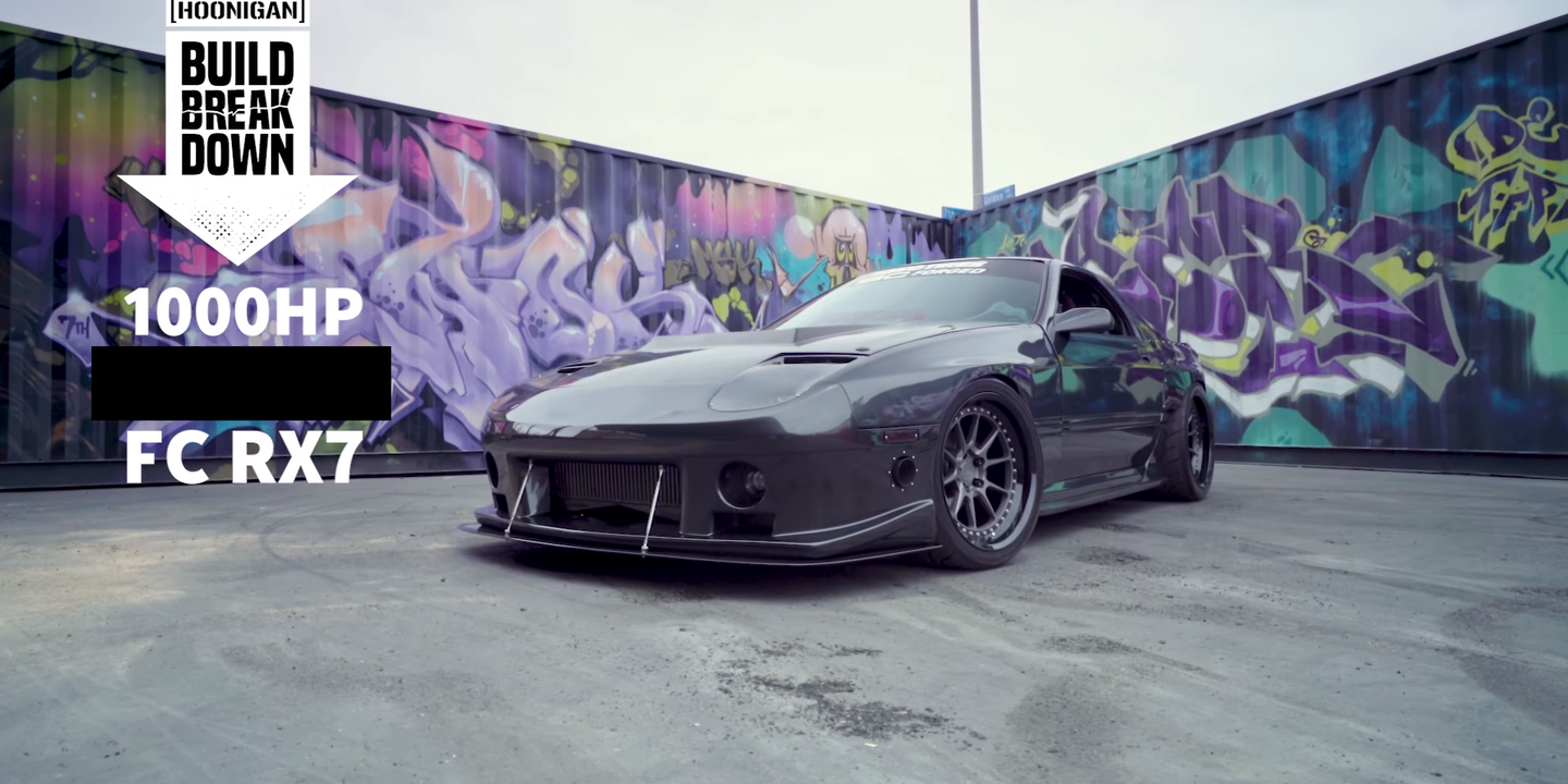 This 1,100-HP Mazda RX-7 Is More Evidence for V8 Swap Believers