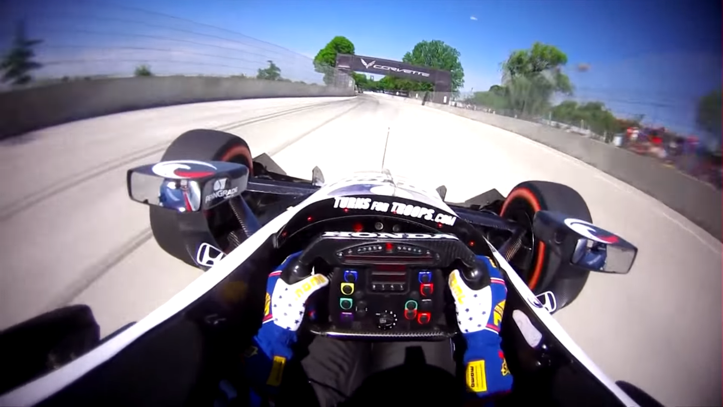 IndyCar’s Graham Rahal Shows Us We Need More Visor Cam in Racing