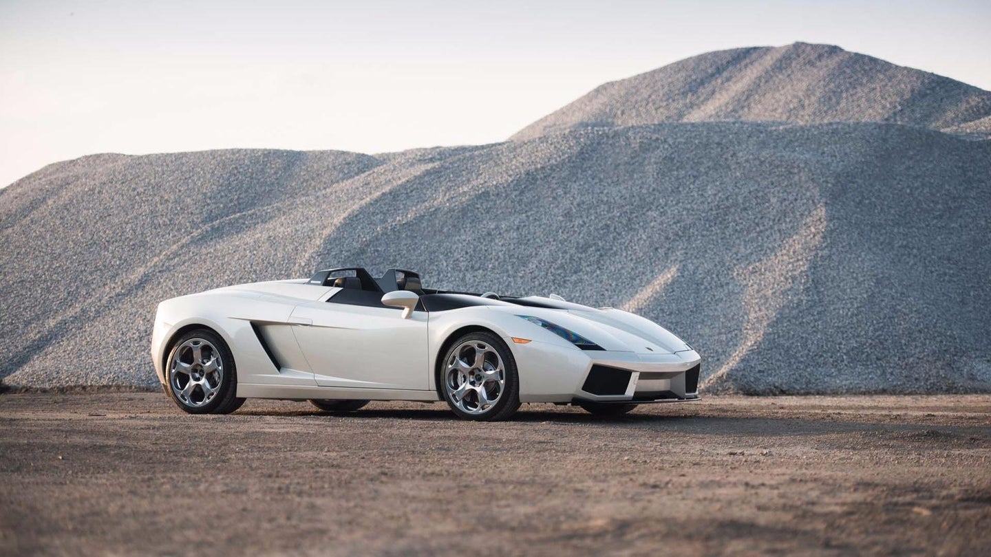 One-Off, Open-Cockpit Lamborghini Concept S Headed to Auction
