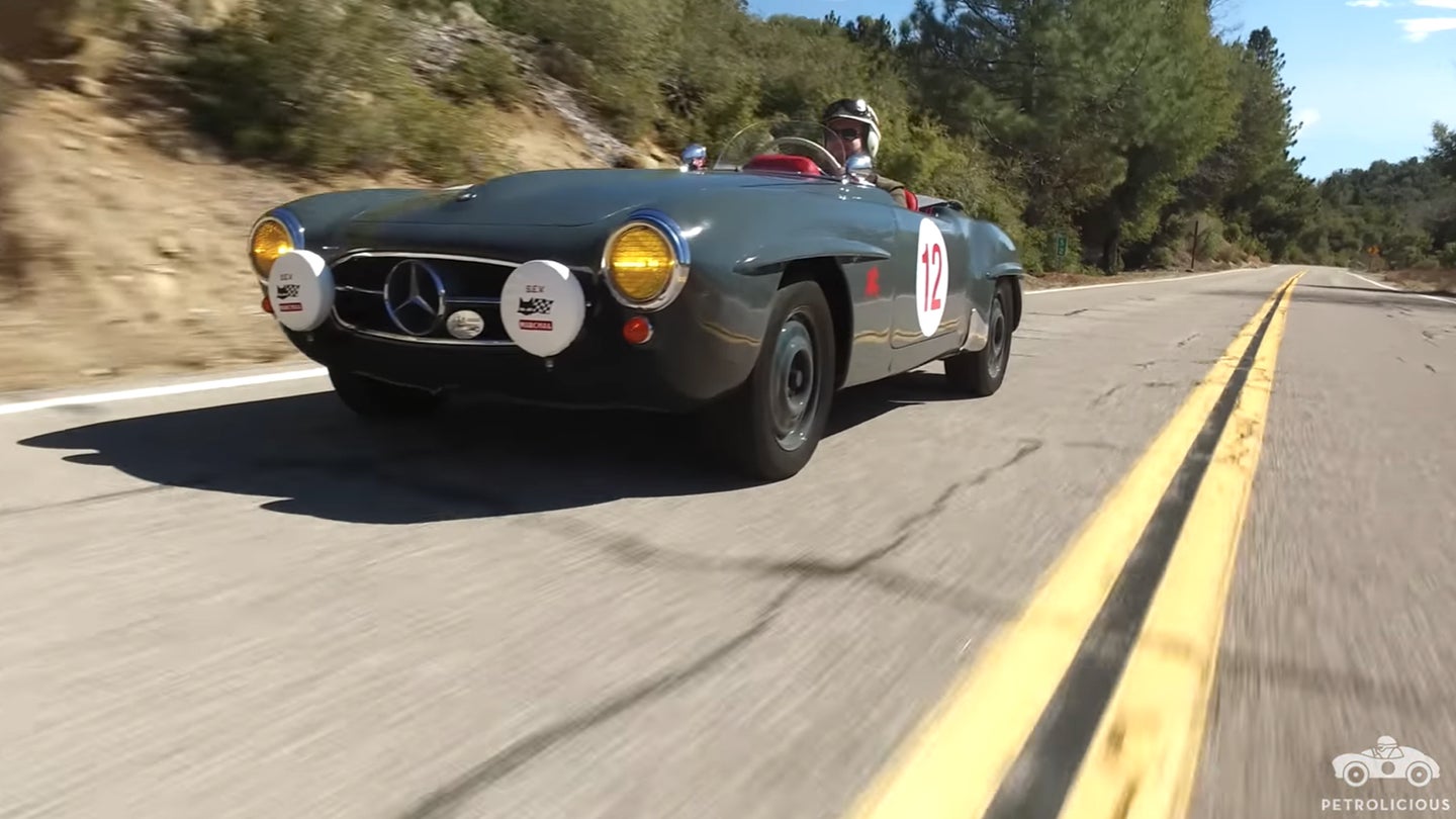 Take a Ride in a Gorgeous, Modified Mercedes-Benz 190SL Cafe Racer