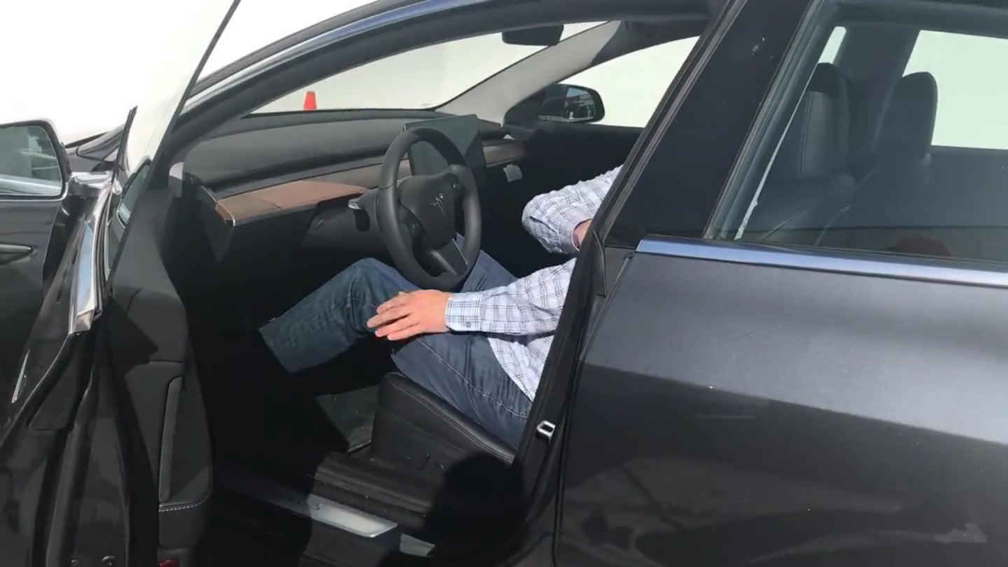 Here’s the Closest Anyone Has Gotten to Showing off the Tesla Model 3