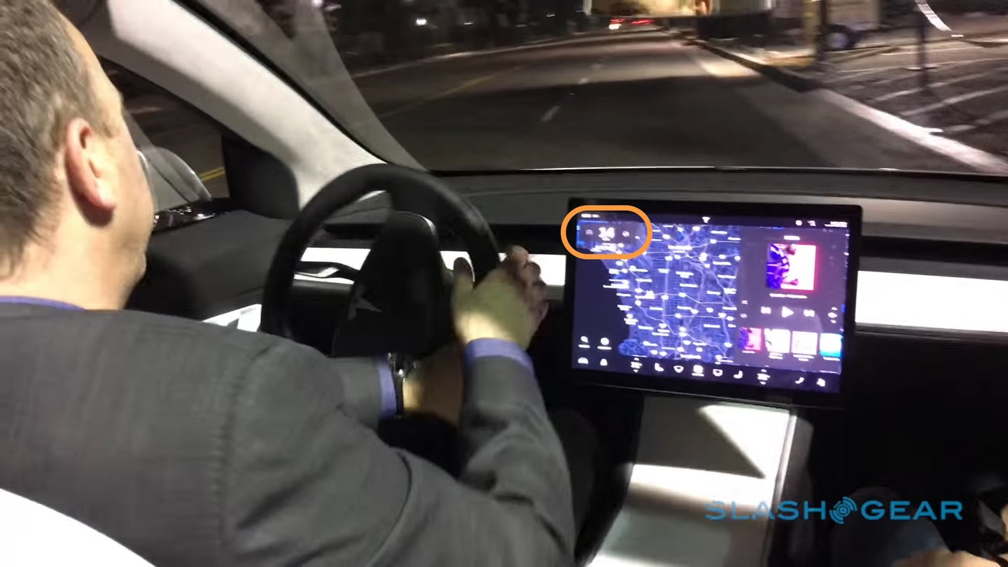 Tesla Model 3’s Lack of Instrument Panel Will Supposedly Help You Focus on the Road