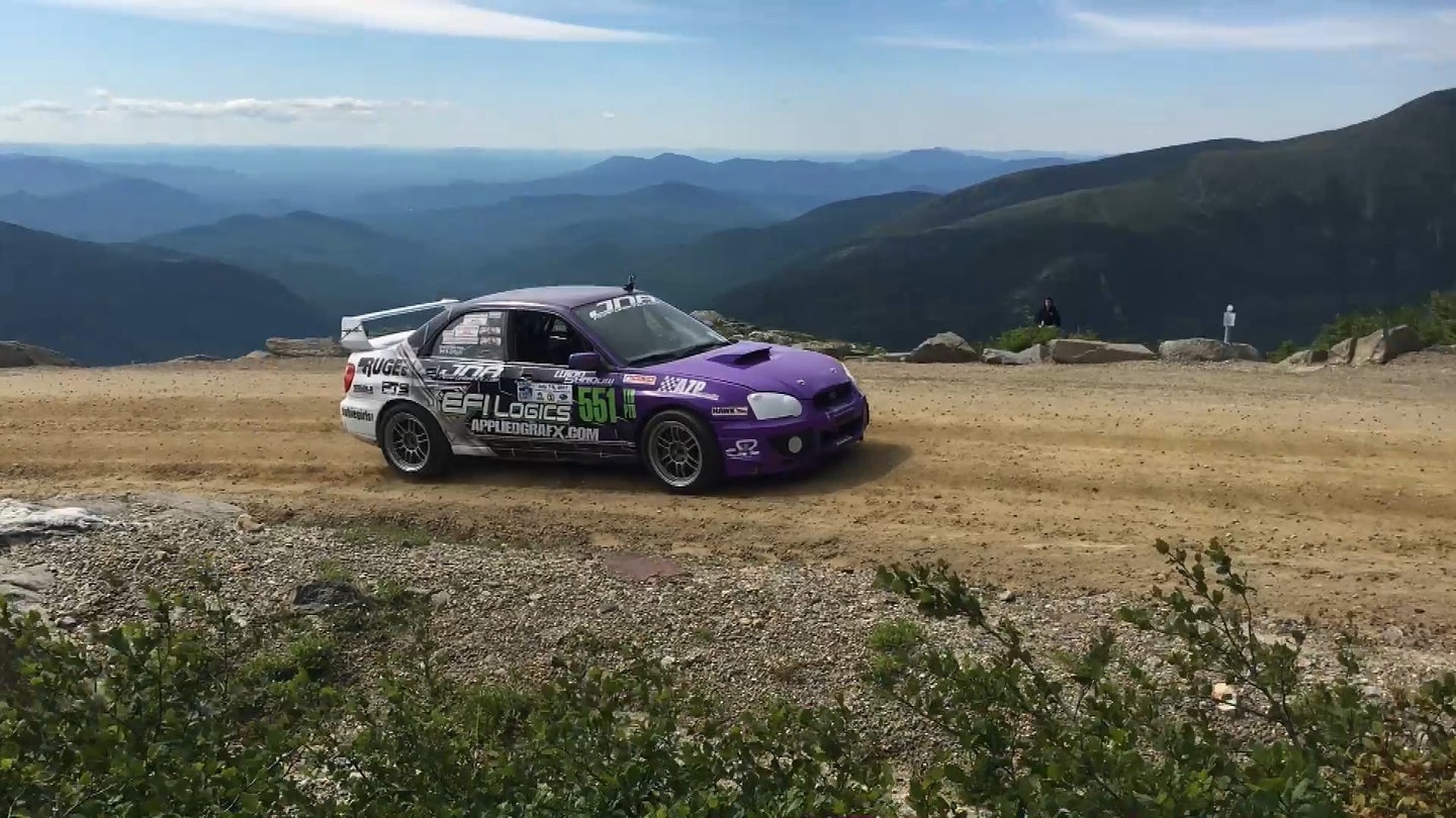 How the Rally Community Gave One Driver a Second Chance to Race Up Mount Washington