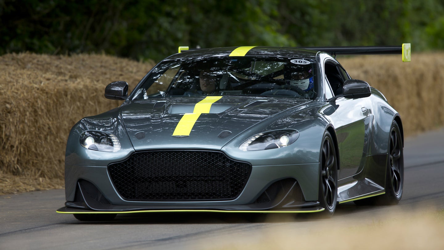 The Aston Martin Vantage AMR Pro Is King of Backfires