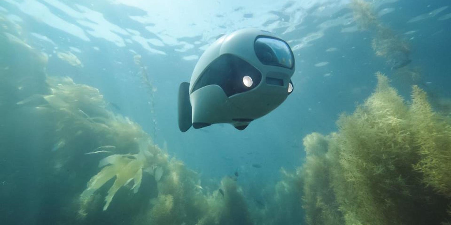 The BIKI Underwater Drone Is Designed Like a Fish, Can Dive 196 Feet