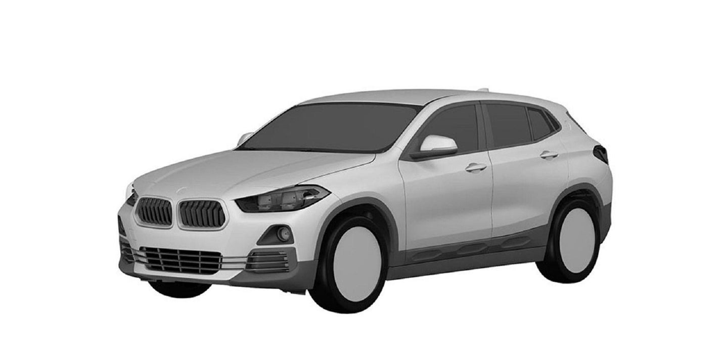 BMW X2 Patent Pictures Surface