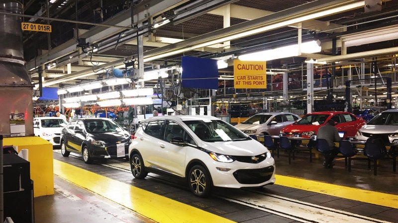 GM Extends Plant Shutdown Due to Overstock of Bolts and Sonics