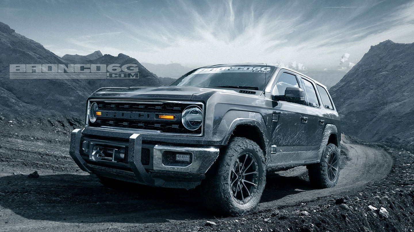 4-Door 2020 Ford Bronco Concept Isn’t Real, Still Awesome Regardless
