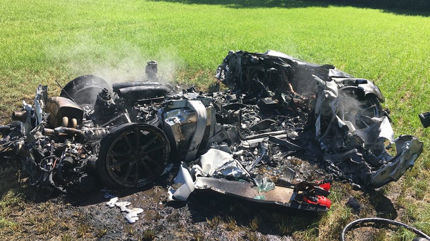 Ferrari 430 Scuderia Destroyed 1 Hour After Purchase